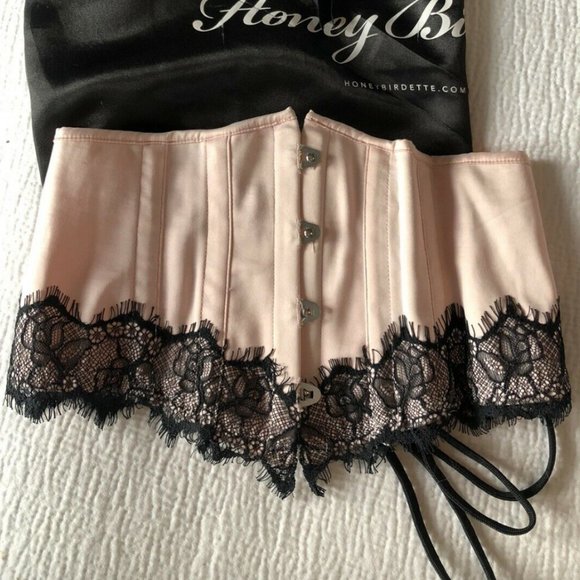 Guêpière Honey Birdette Sabrina – Taille 85B – Candy Pink – Avec étiquettes – Neuve